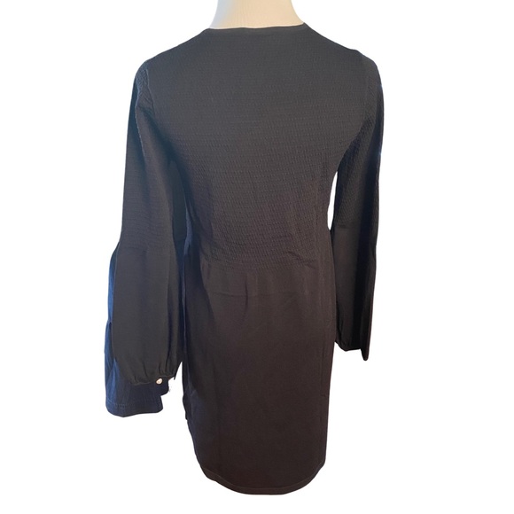 Pomadener Place black 3/4 sleeve dress - size m - Picture 3 of 9